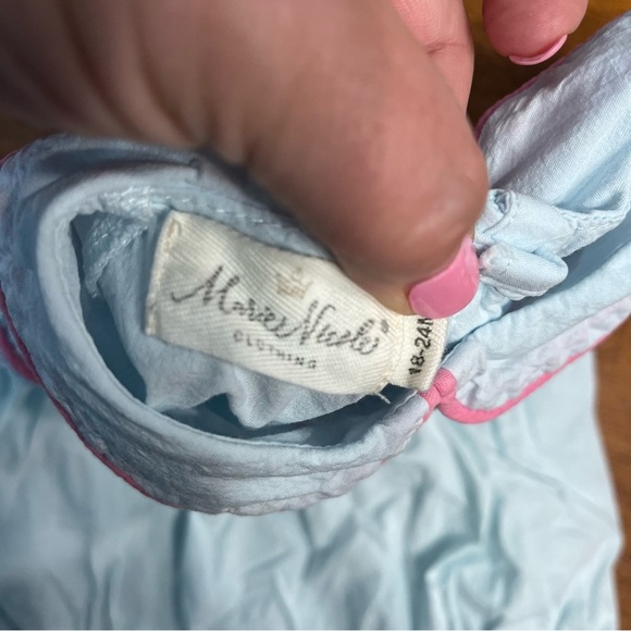 Marie Nicole Pink Kids One Piece Bubble XOXO 18-24 months - Picture 3 of 4